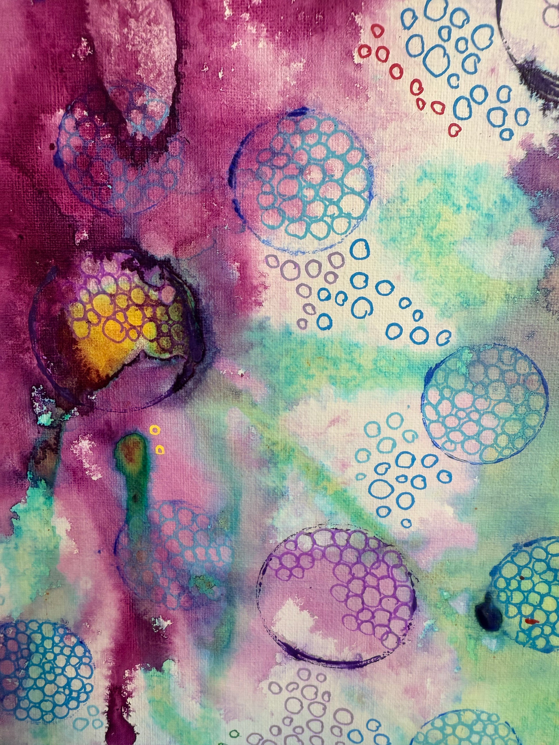 Aqualounge, 2024. mixed media