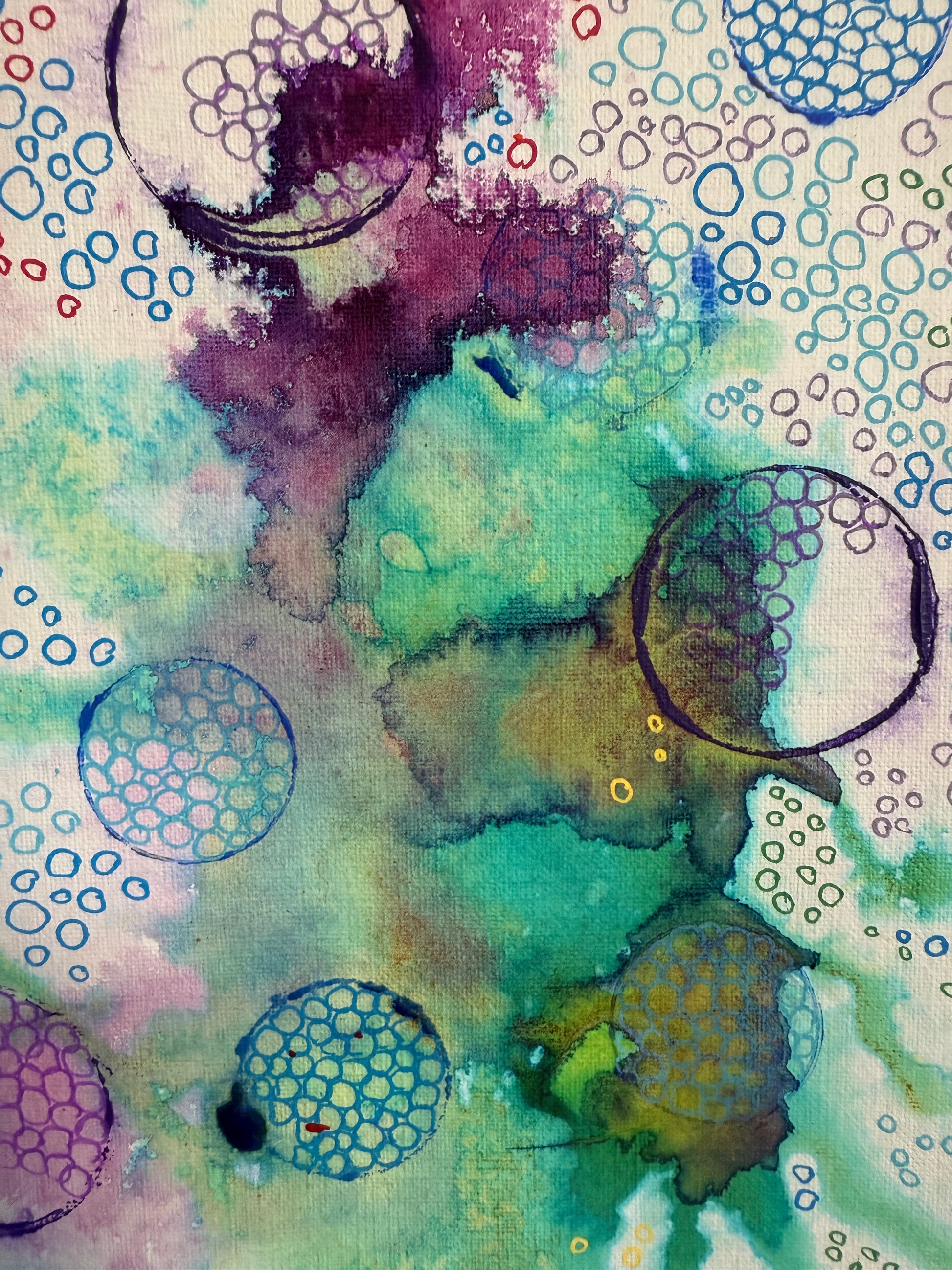 Aqualounge, 2024. mixed media