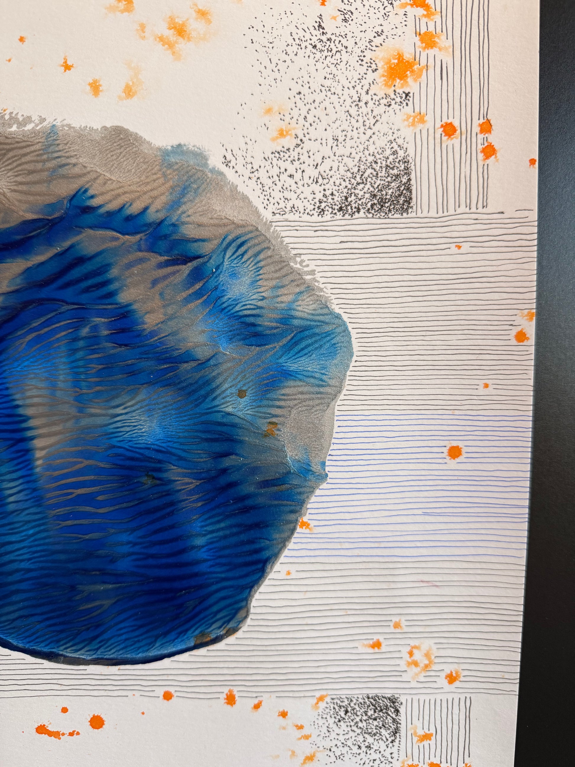 Planetary, 2025. mixed media, 11x17