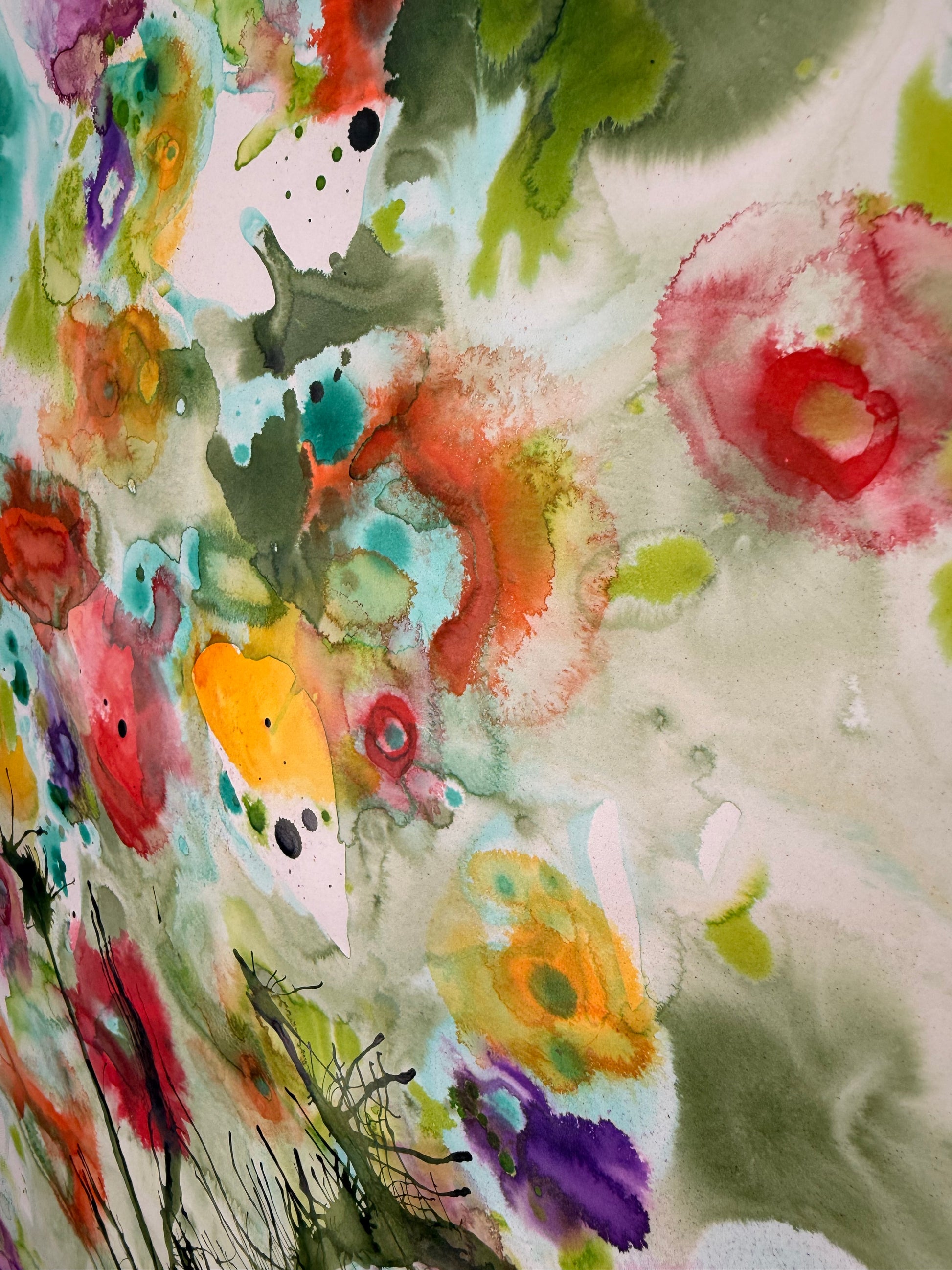 Bouquet, 2026. ink on paper