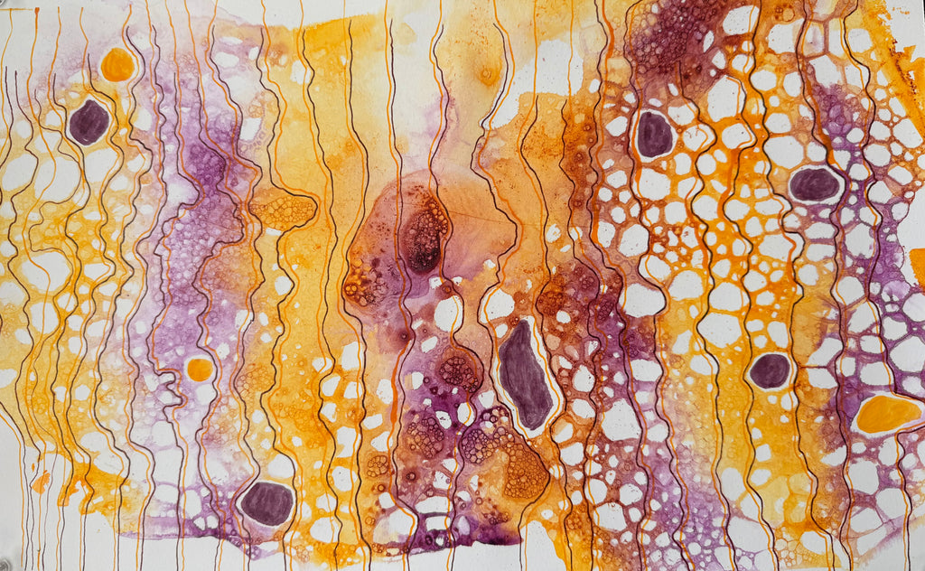 Radiate Sun, 2026. ink on paper