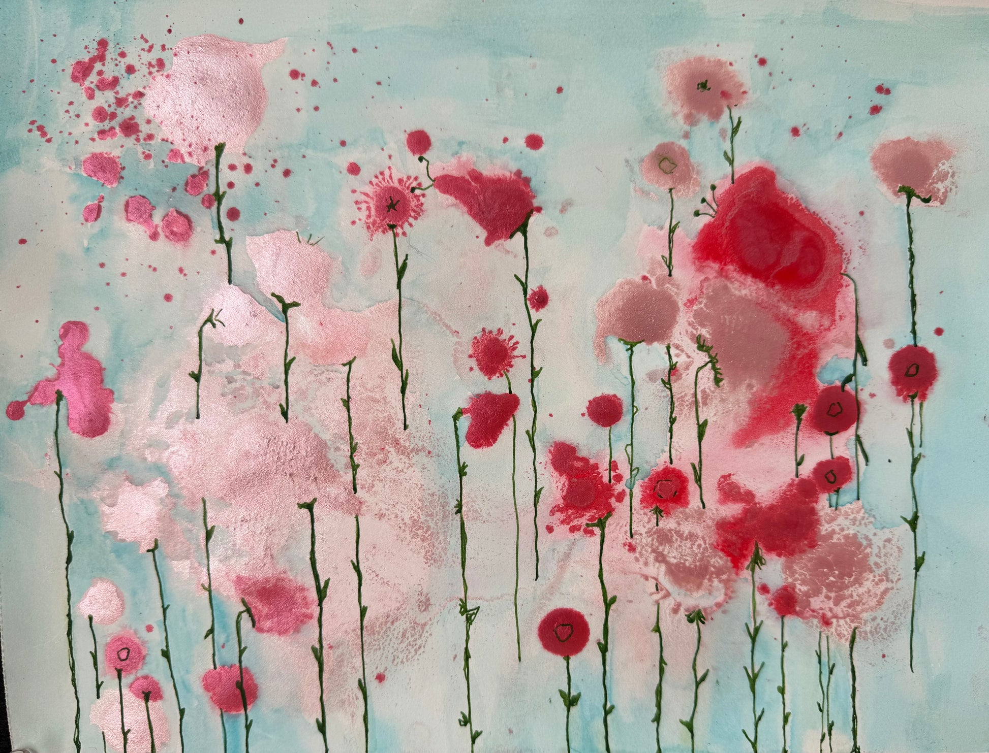 Small Remembering, 2026. ink & watercolour on paper