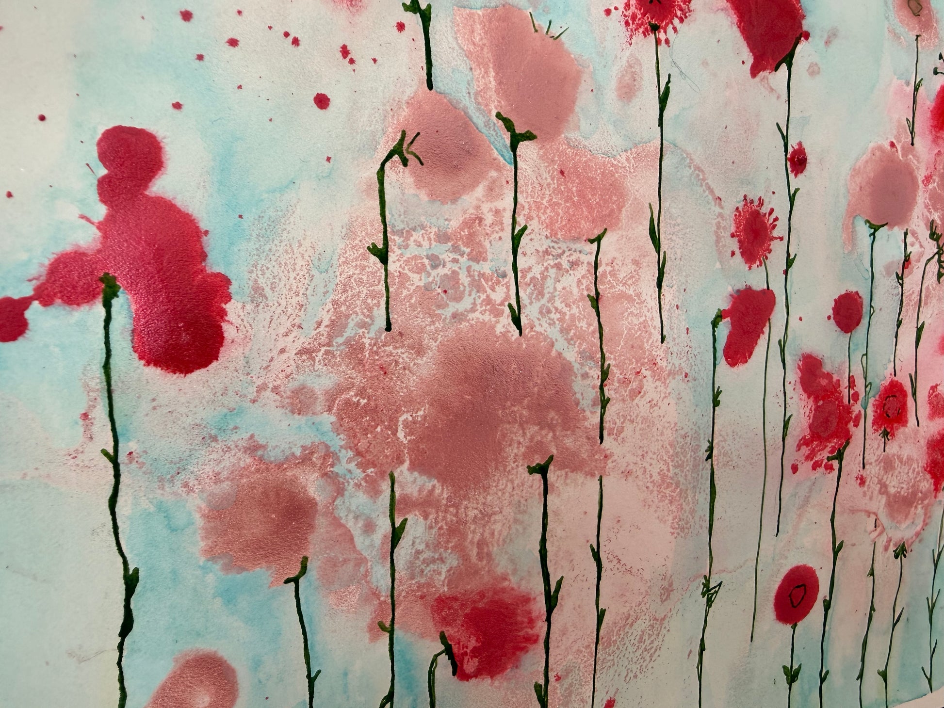 Small Remembering, 2026. ink & watercolour on paper