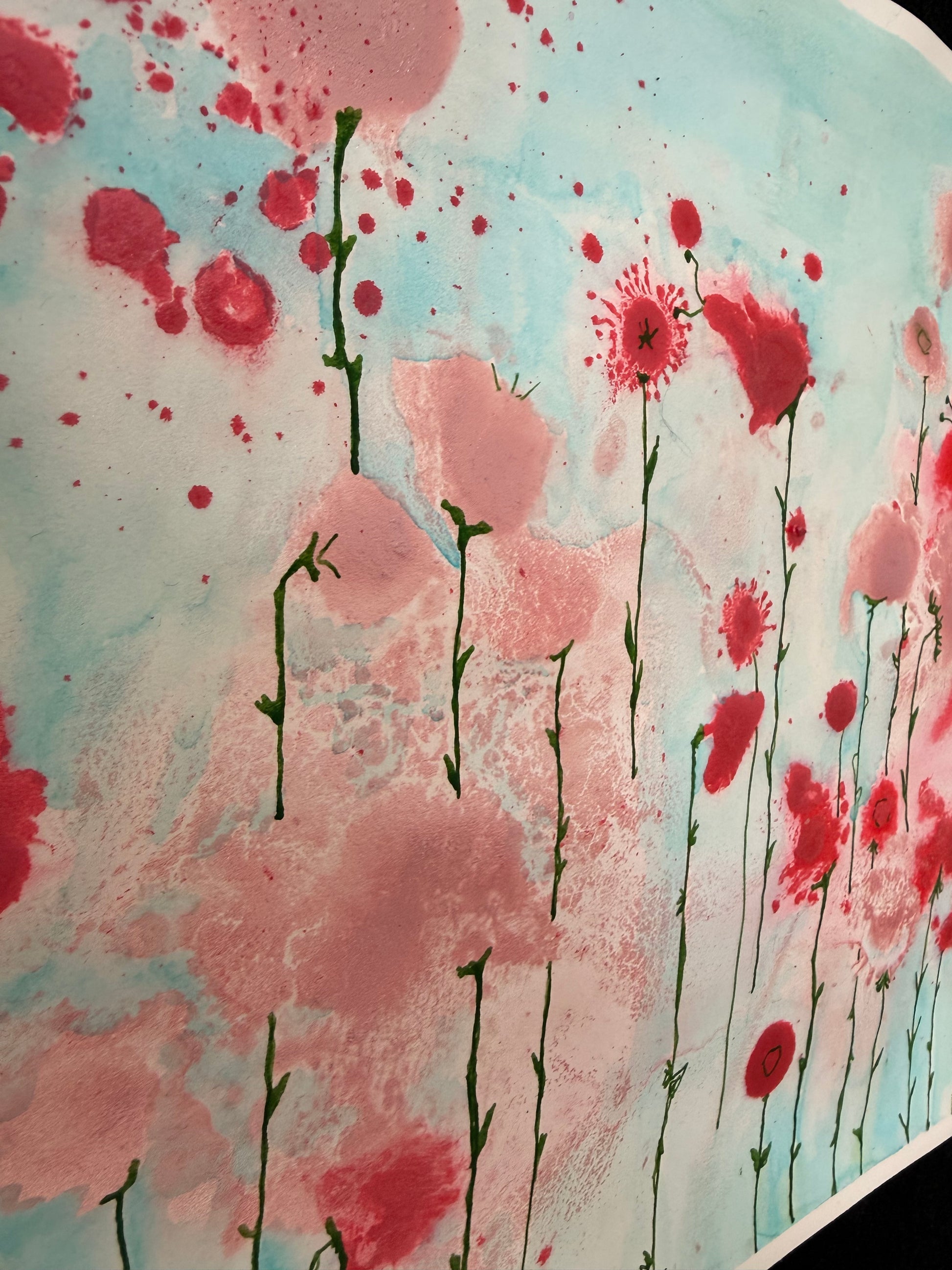Small Remembering, 2026. ink & watercolour on paper