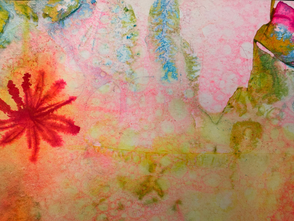 Weeding, 2026. ink on paper