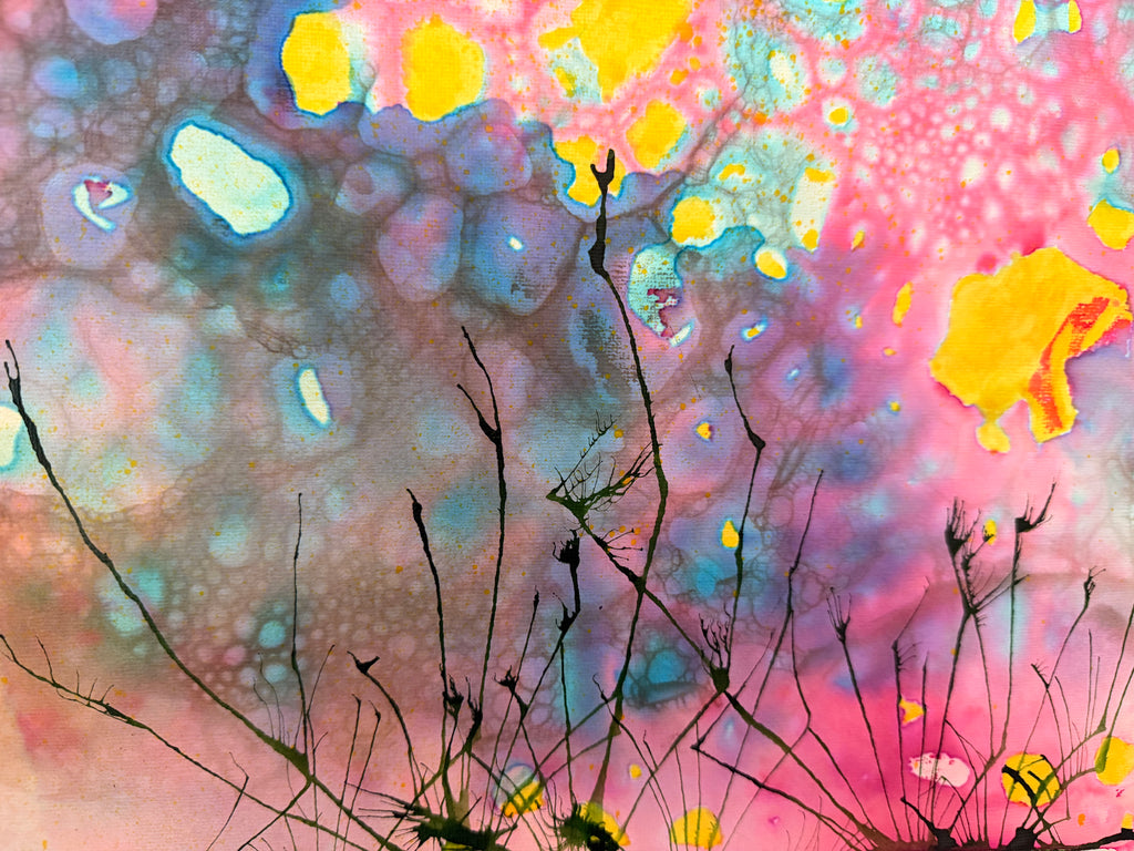 Morning Light, 2026. ink on paper