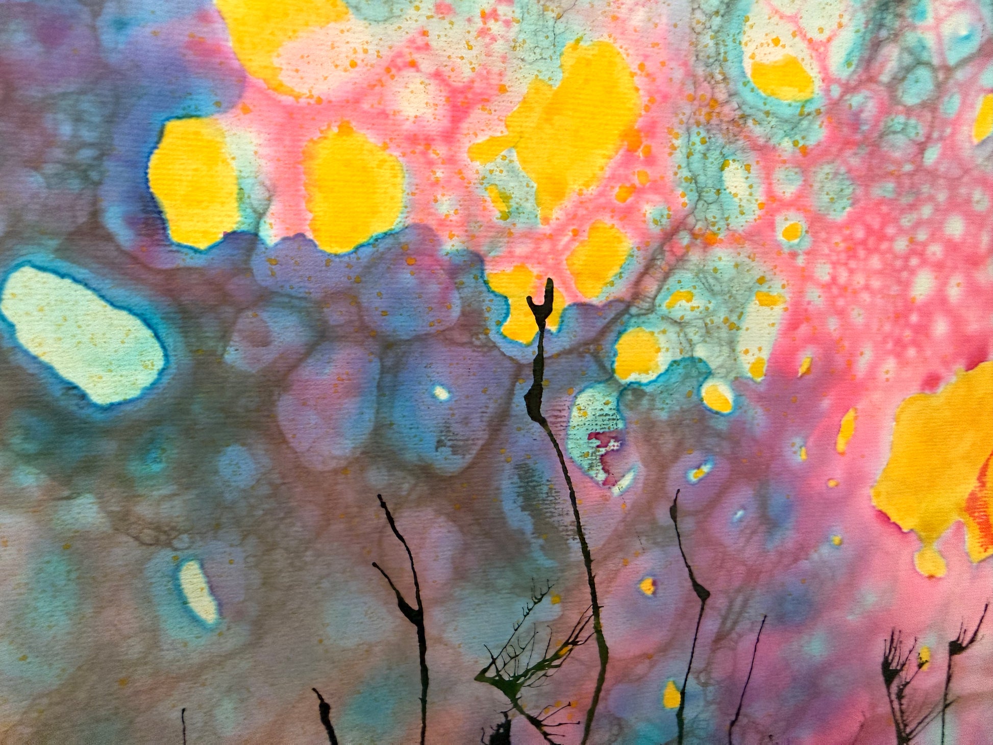 Morning Light, 2026. ink on paper