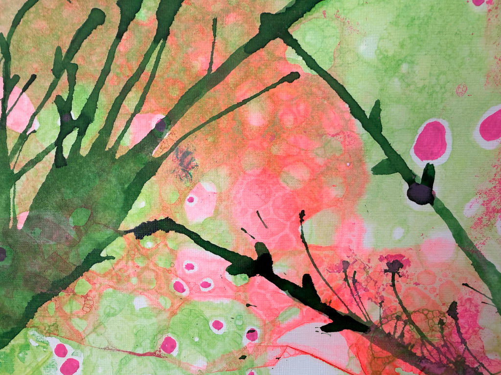 Early Spring, 2026, ink on paper