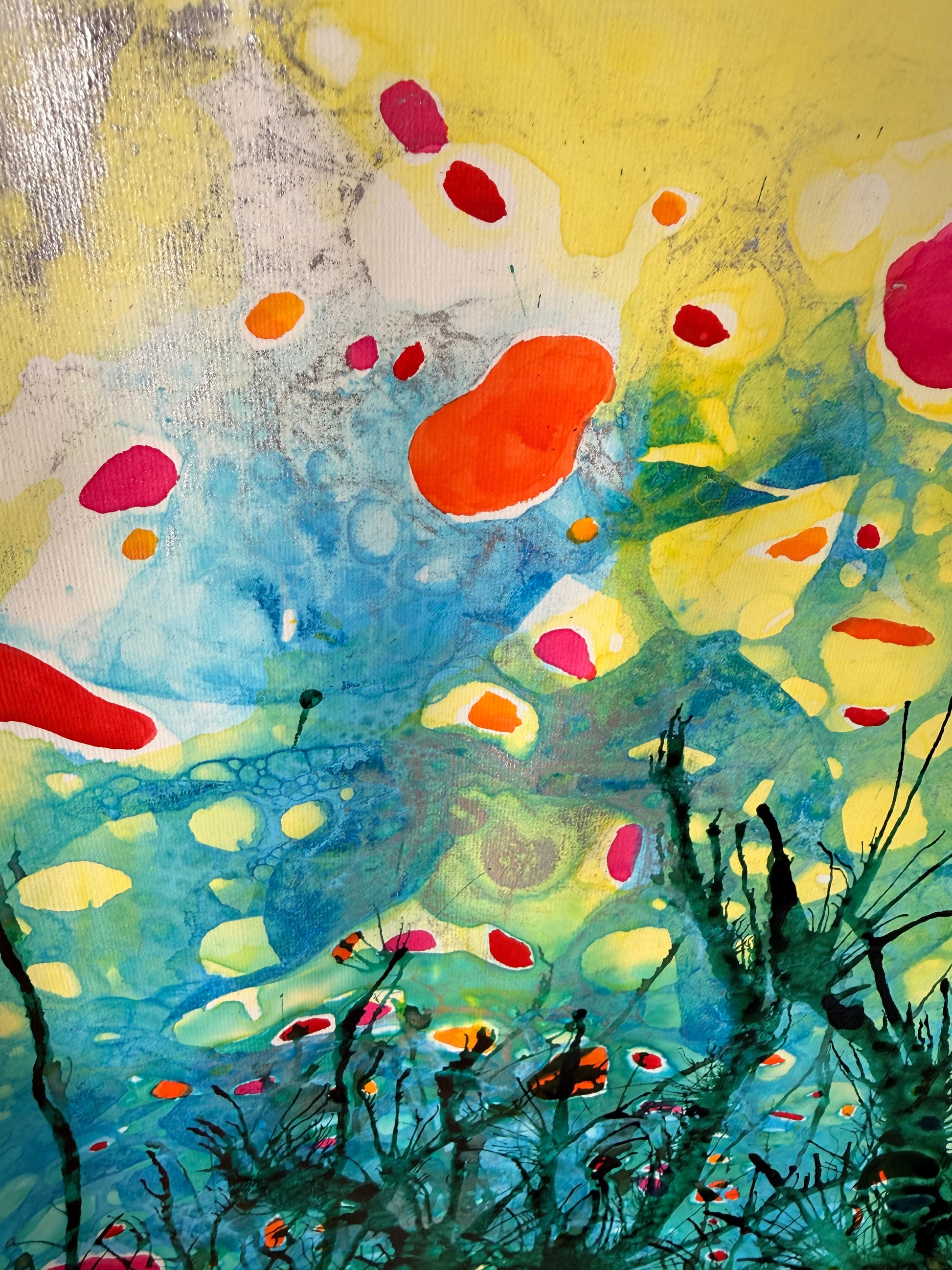 Pollinate, 2026. inks on paper.