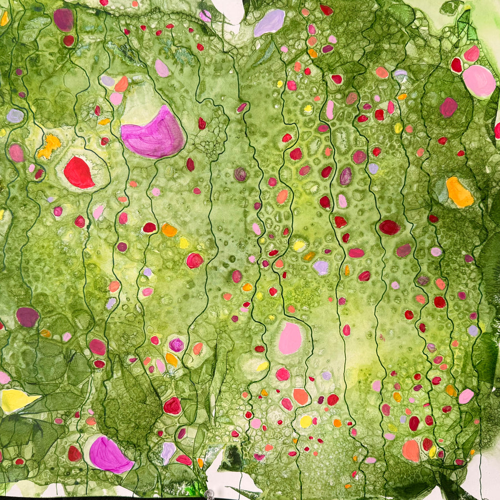 New Blooms, 2026. ink & watercolour on paper