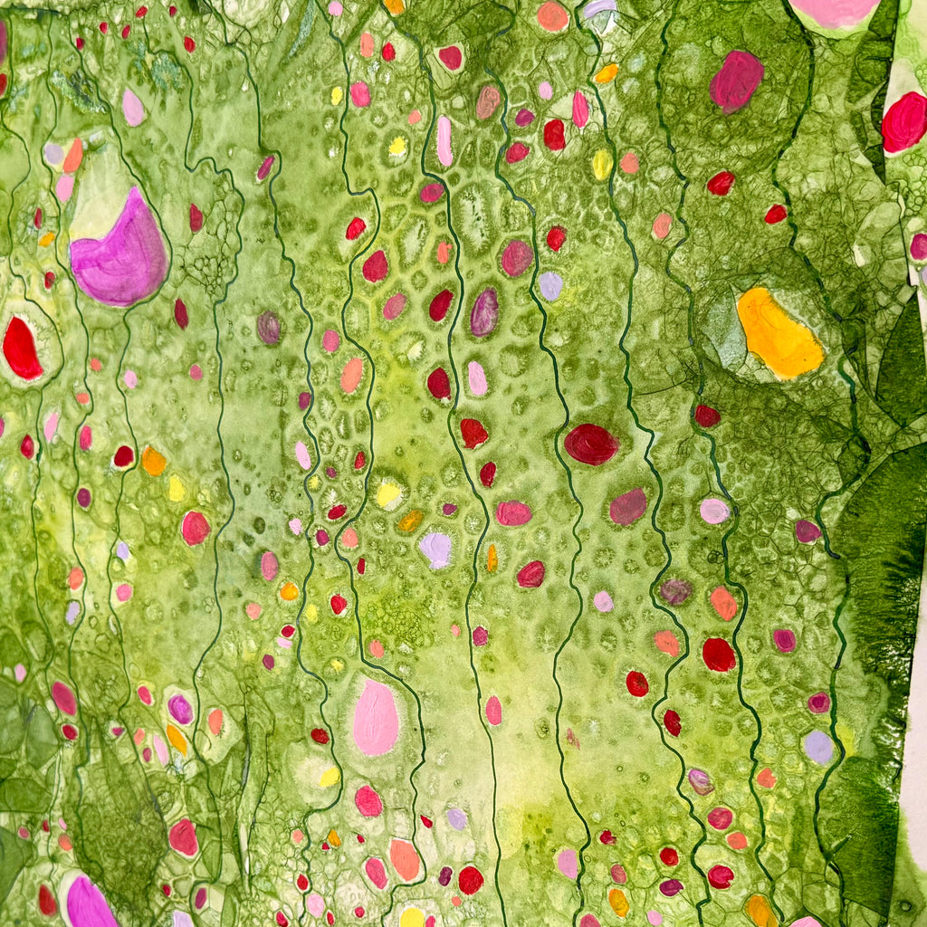 New Blooms, 2026. ink & watercolour on paper