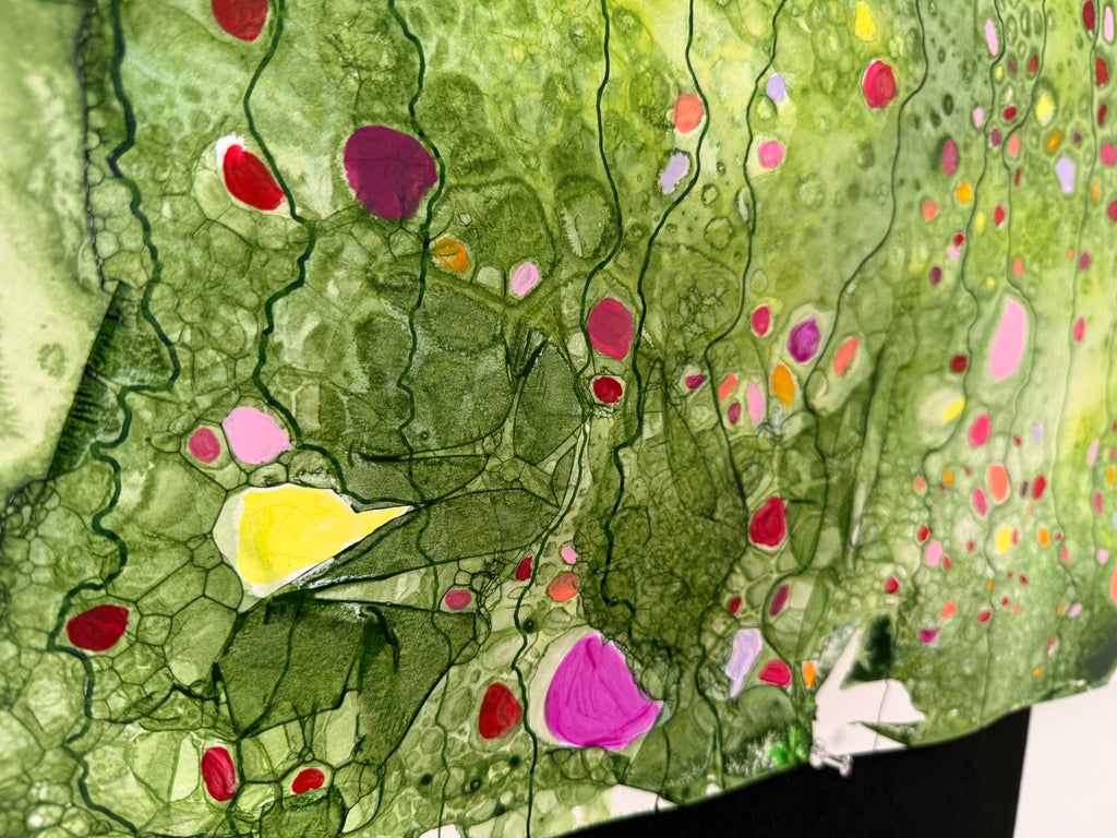 New Blooms, 2026. ink & watercolour on paper